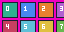 Actual native failure render with magenta gutters and shifted, truncated tiles when margin and spacing are zero