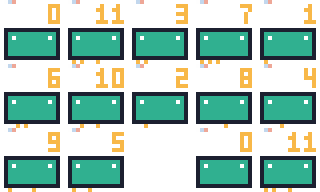 Actual Tiled native map render after four-column reflow, matching the original-strip map